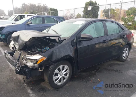 2016 Toyota Corolla L из США, поврежденный, VIN 2T1BURHE7GC666726